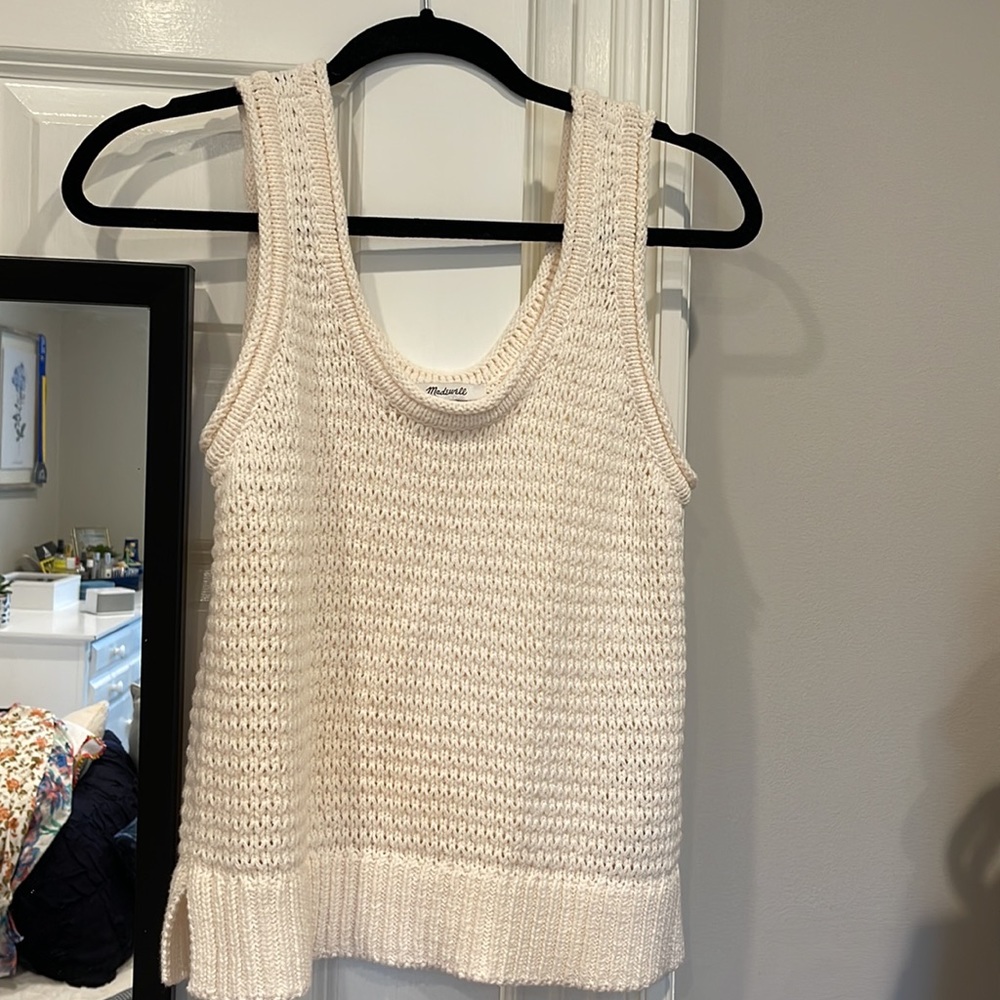Madewell sweater tank